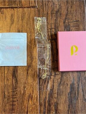 Pavoi Gold Tone Chain Necklace